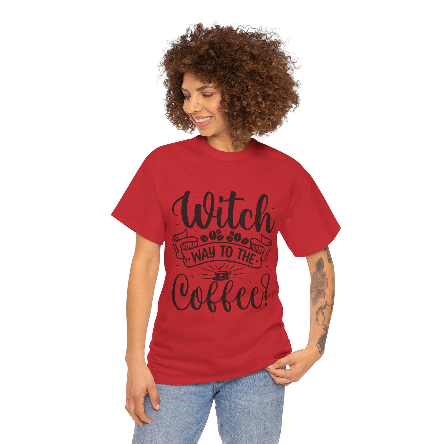 Witch Way to the Coffee? T‑Shirt
