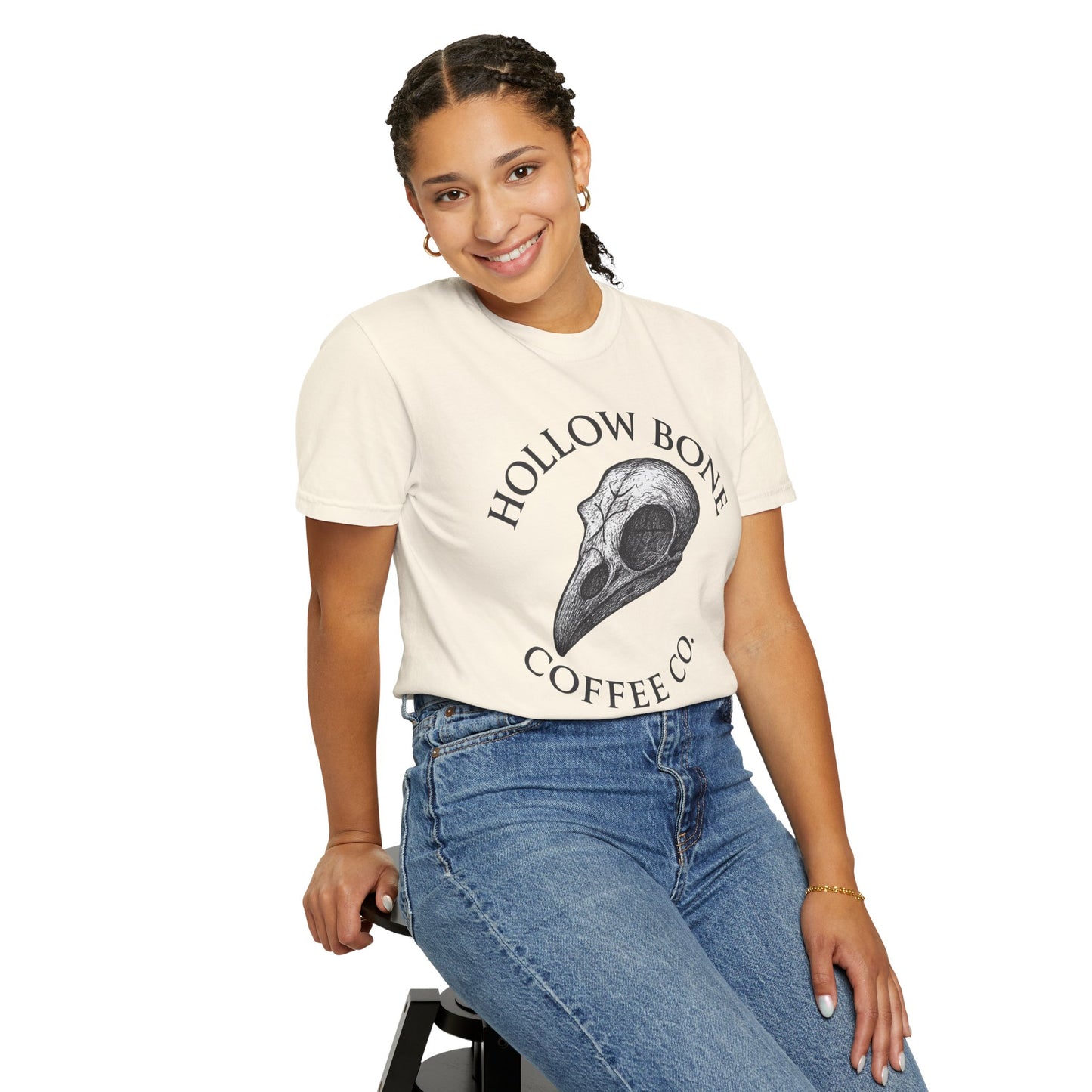 Hollow Bone Coffee Co. Skull Logo T-Shirt